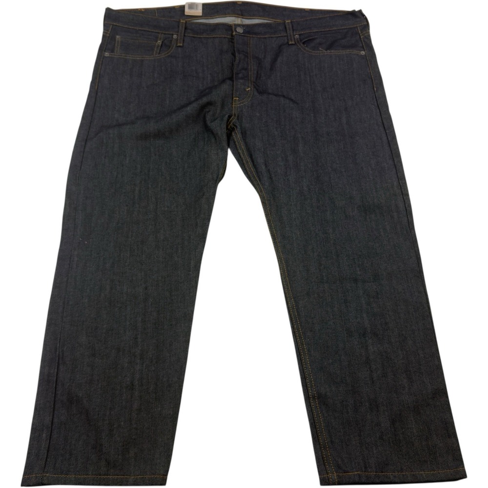 Levi's Dark Blue Cotton 502 Regular Taper 5-Pocket Jeans Men's Size 46x29 NWT